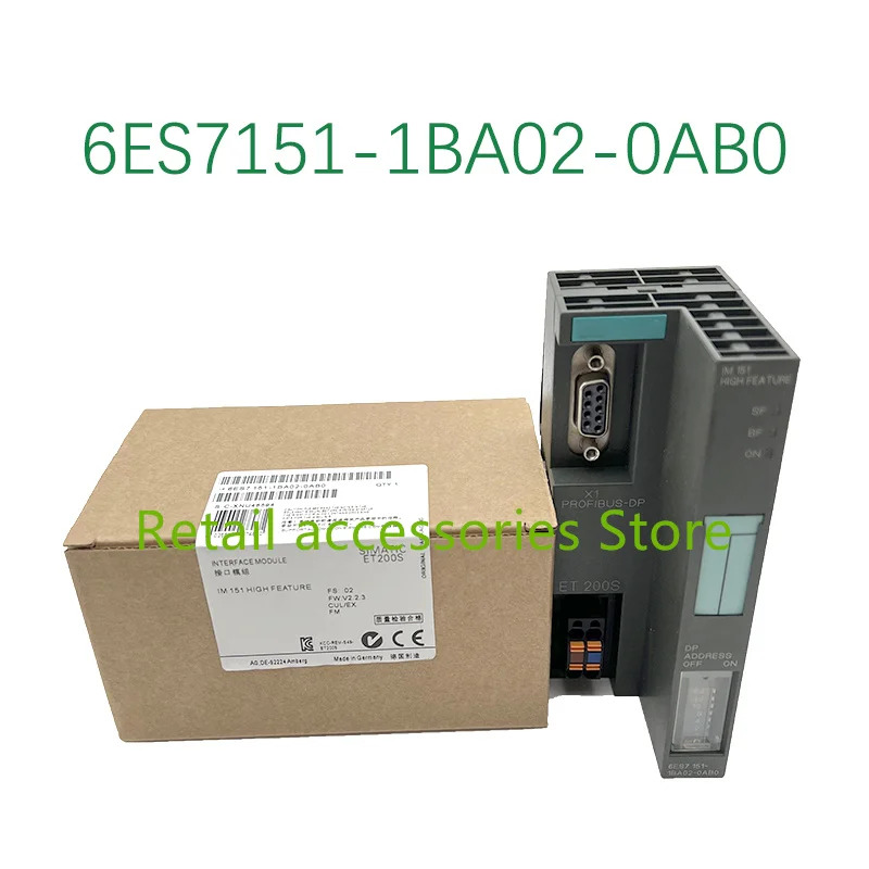 오리지널 6ES7 151-1BA02-0AB0 6ES7151-1BA02-0AB0 6ES7151-1AB02-0AB0 오리지널 산업용 신품