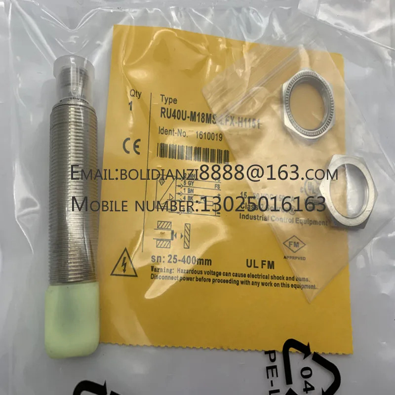RU40U-M18M-UP8X2-H1151 오리지널 초음파 센서