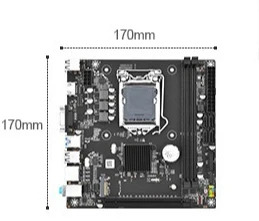 B75M-I 메보드 데스크탑 홈오피스 소형 보드 DDR3 메모리 LGA-1155 지원 M.2 NVME 부품