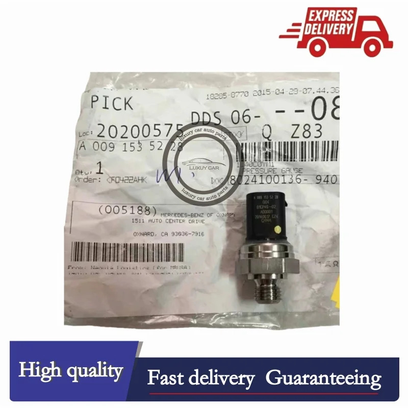 A 0091535228 81CP46-02 메르세데스-벤츠호환 C 250 W205 RHD 레일 압력센서