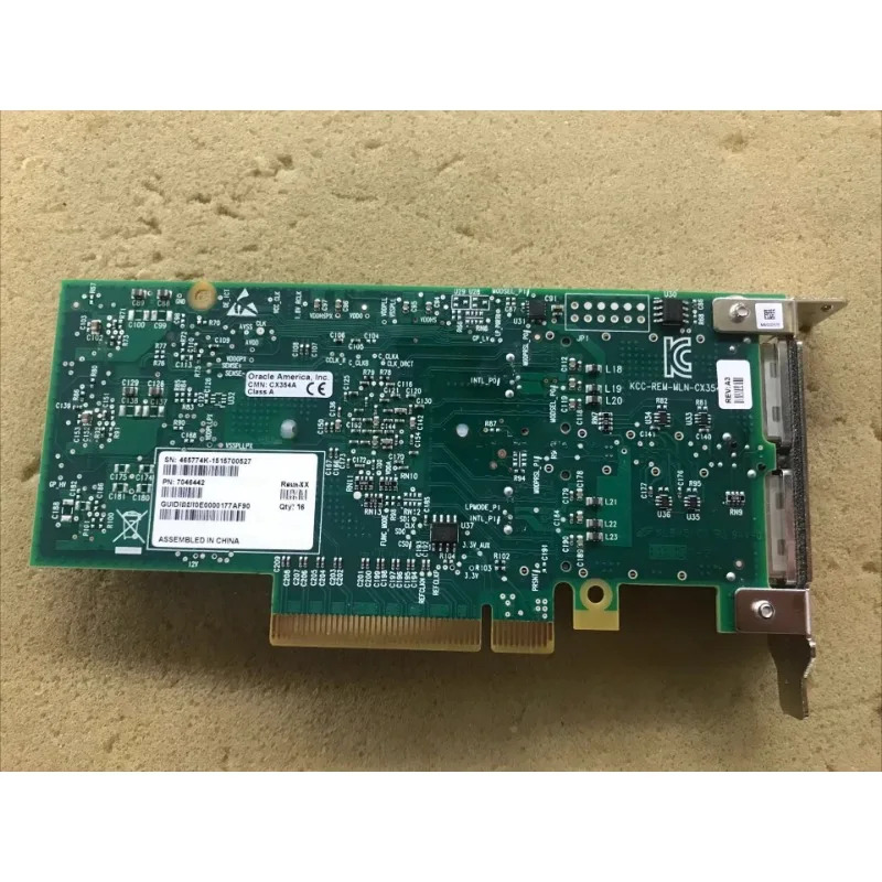 오라클 SUN 7046442 40/56GB MCX354A-FCBT CX354A IB 이더넷 네트워크 인터페이스 카드 부품