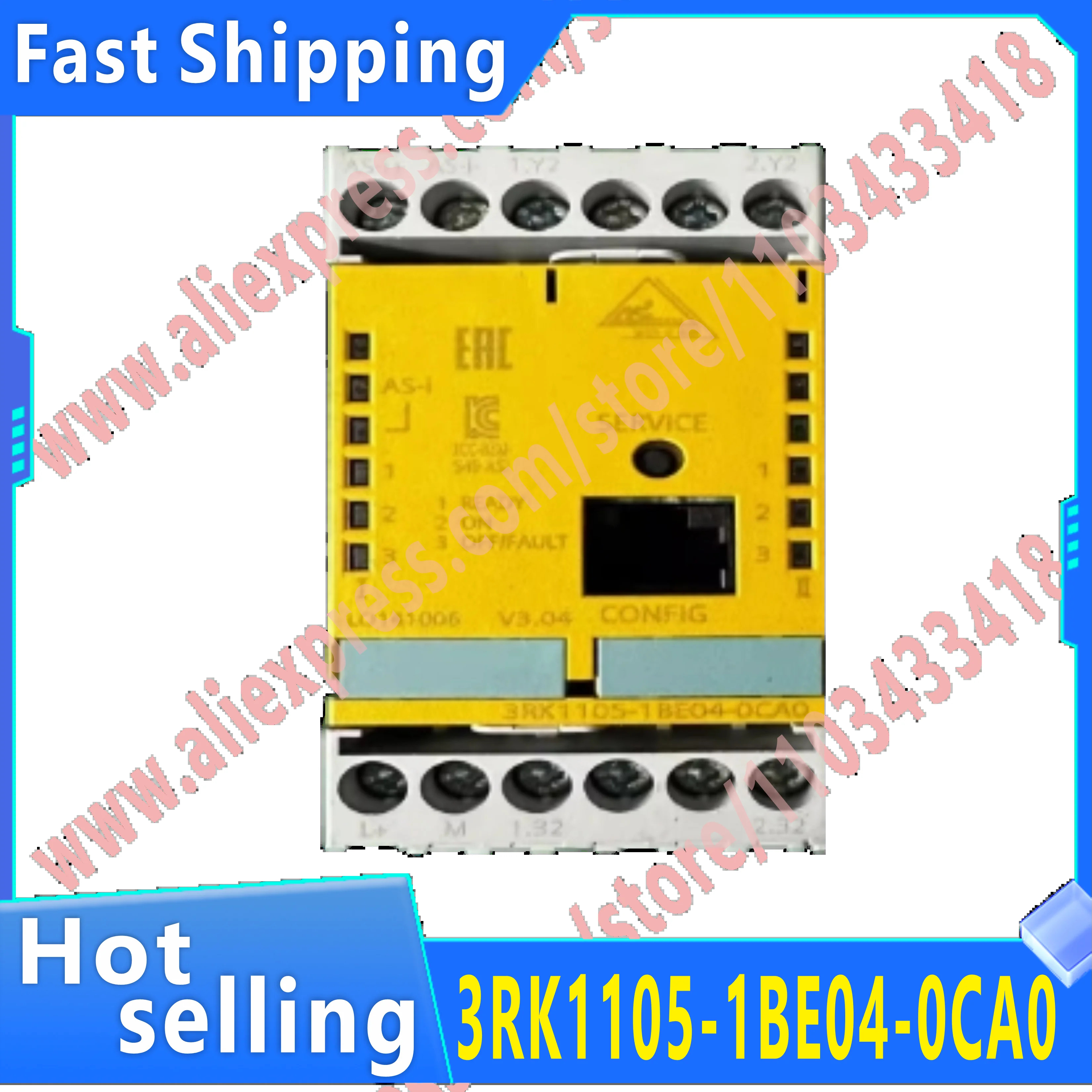 원본 3RK1105-1BE04-0CA0 6SE7031-2HF84-1BG0 안전 모니터