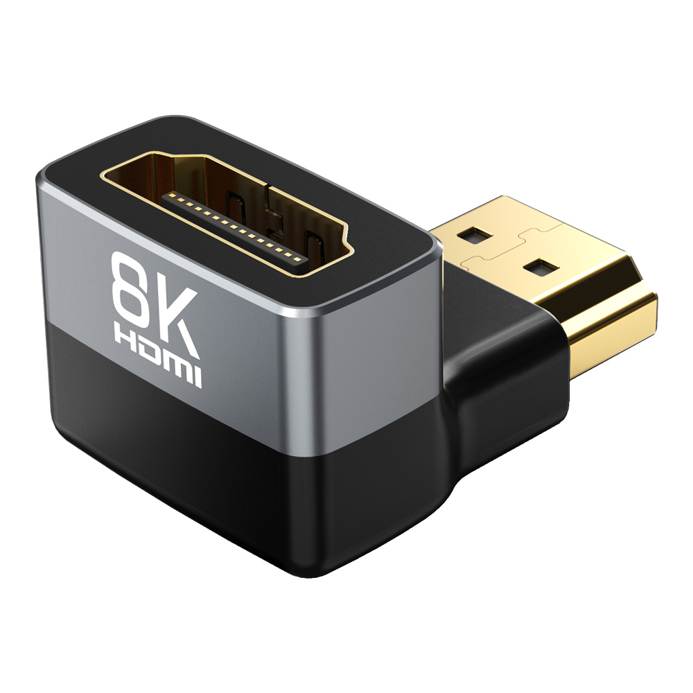 케이블타임 90도 8K HDMI M to F 연장 젠더 커플러 CP41G - 상세 이미지 3
