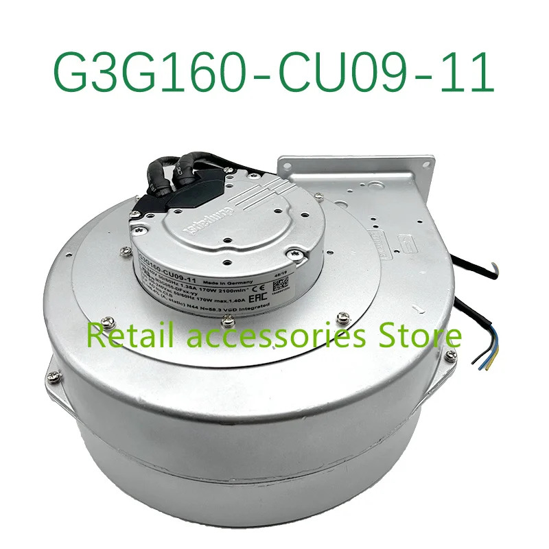 포장 오리지널 R3G225-RE07-03 AC220V G3G160-CU09-11 D2E146-AP50-E5 EC 특수 곡선 에어 청정기 팬