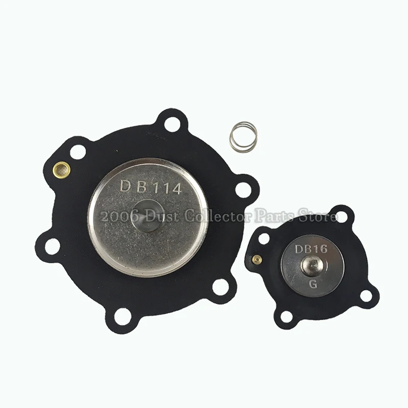 Mecair DB114 DB114/C 니트릴 다이어프램 키트 VNP214 VNP314 VNP414 VNP614 VNP714 1 1/2인치 집진기 펄스 제트 밸브용