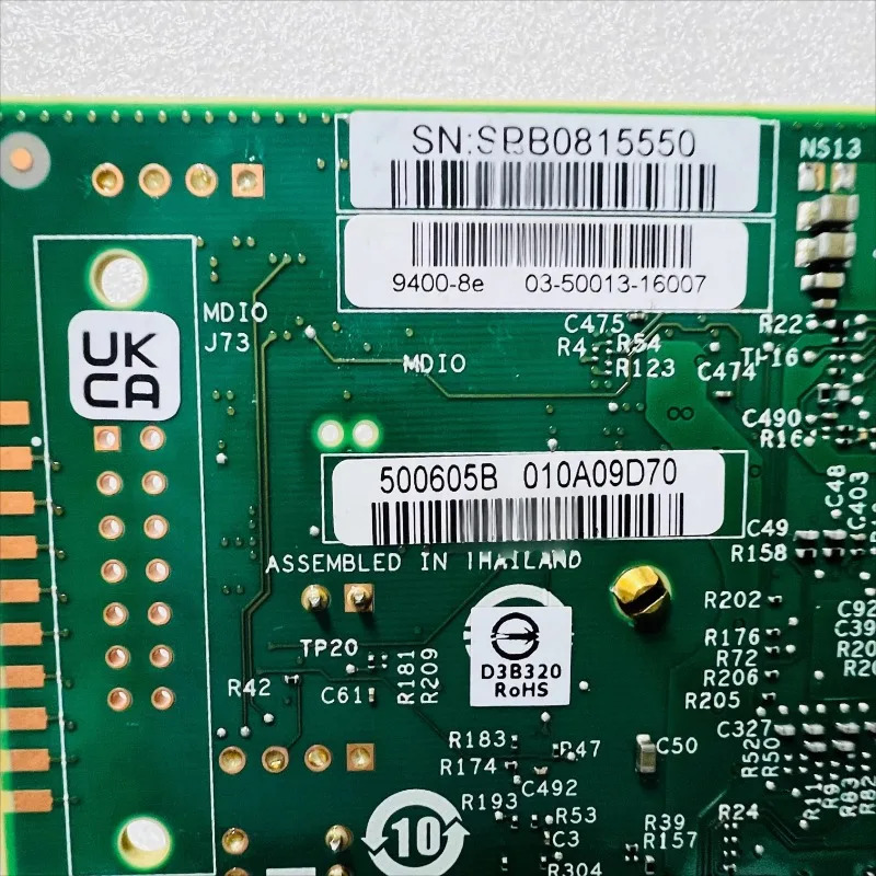 LSI HBA9400-8E SAS3408 PCIe3.1x8NVMe 12Gb 05-50013-01 확장 카드부품