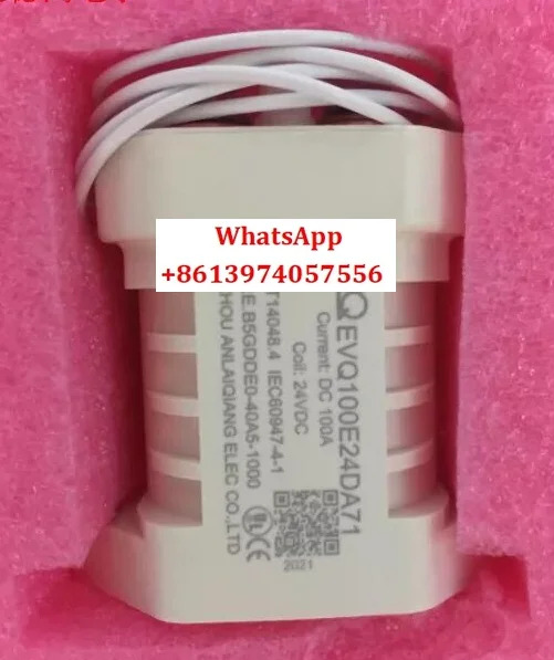 DC 접촉기 EVQ200A 250A 300A 릴레이 코일 단일 전압 12V 24V