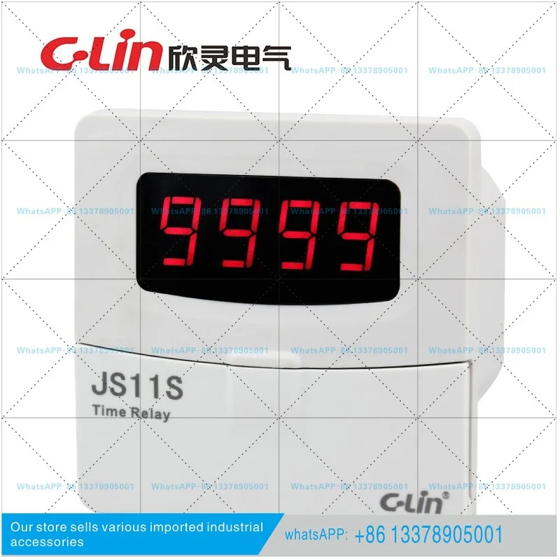 CAS3-S34MT Xinling 전원 지연 시릴레이 JS11S AC220V AC380V