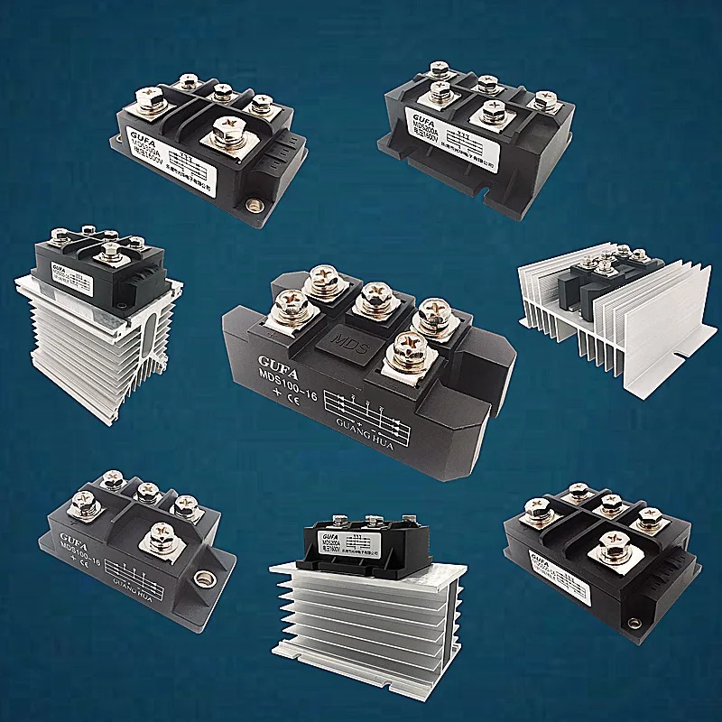 3상 브리지 정류기 모듈/MDS100A/1600V/브리지 스택 그룹/MDS100-16/MDS75-04