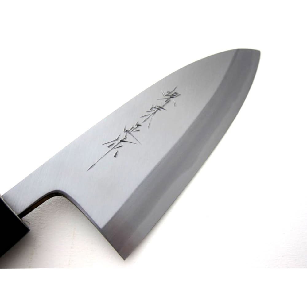 Houcho. com Sakai Ajimasa, 정품 사카이 카스미 나이프 데바 제조, 150mm(5.9인치) 스틸 화이트 - 상세 이미지 2