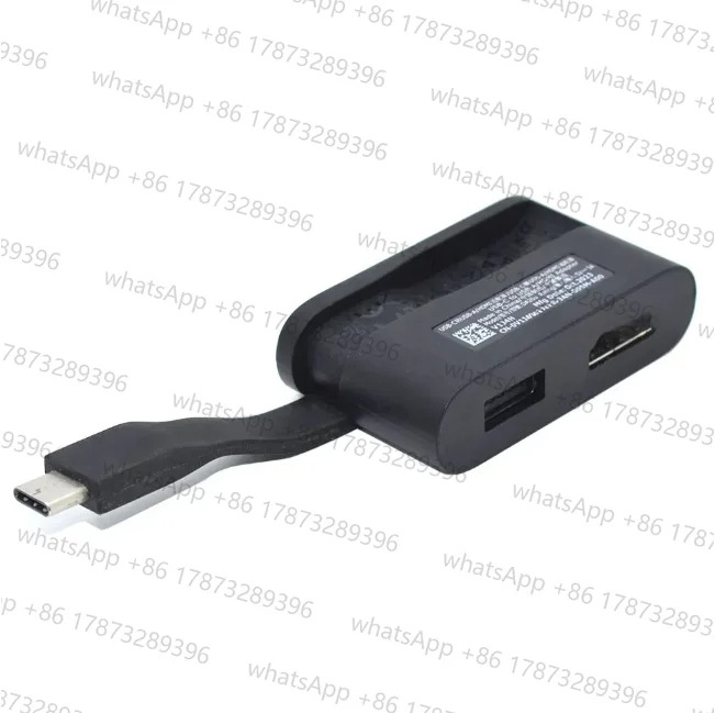 델 DA20u USB-C to USB-A/HDMI 어댑터 V1J4H 0V1J4H 5V-3A 컨버터 노트북 부품