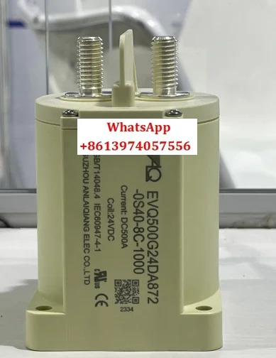 DC 접촉기 EVQ200A 250A 300A 릴레이 코일 단일 전압 12V 24V