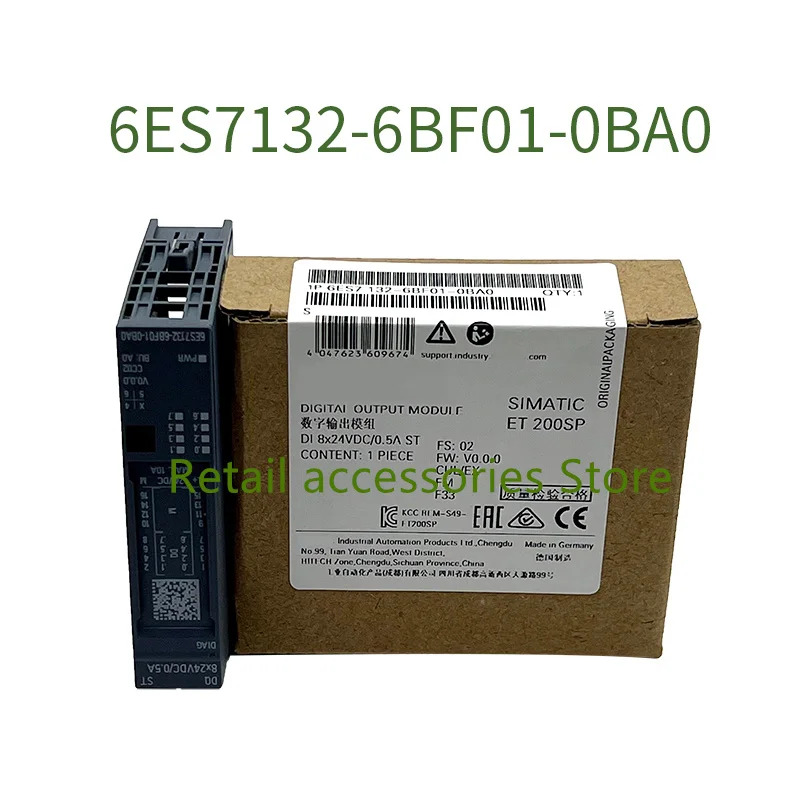 오리지널 6ES7 132-6BF01-0BA0 6ES7132-6BF01-0BA0 오리지널 산업용 신품