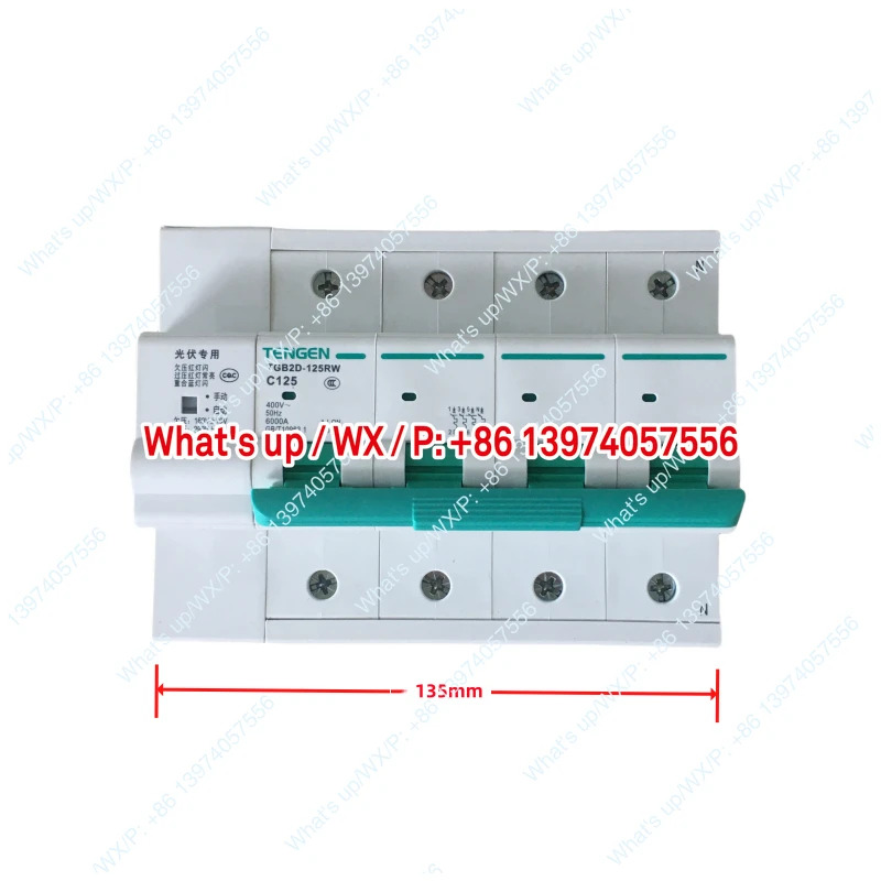 Tianzheng TGB2D-125RW/4PC125A PV 특수 그리드 연결 재 회로차단기 스위치