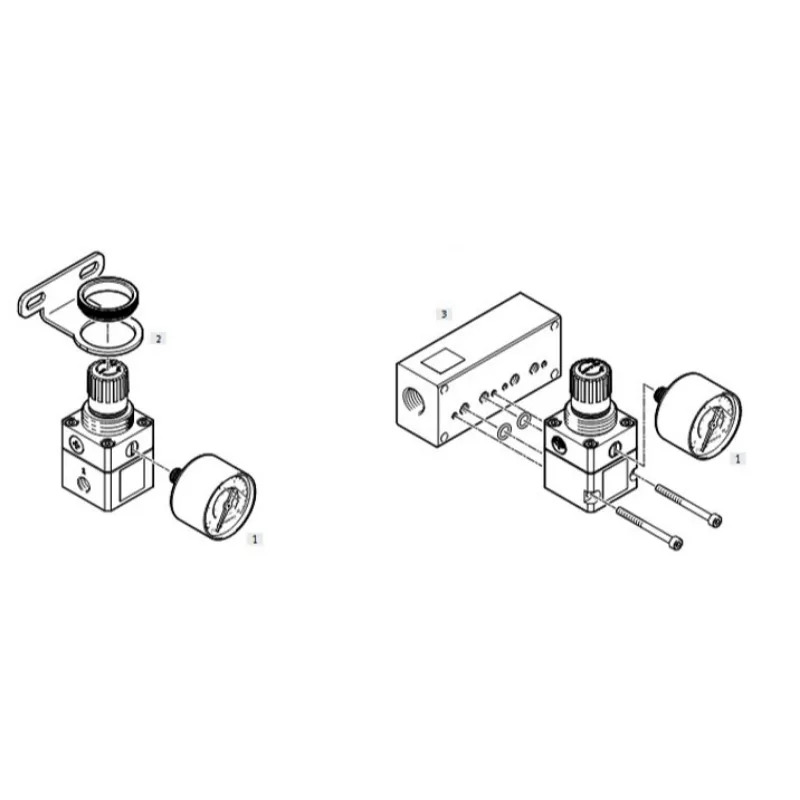 FESTO 감압밸브부품 LRP- 1/4-2 5 162834 1/4-0 7 159500