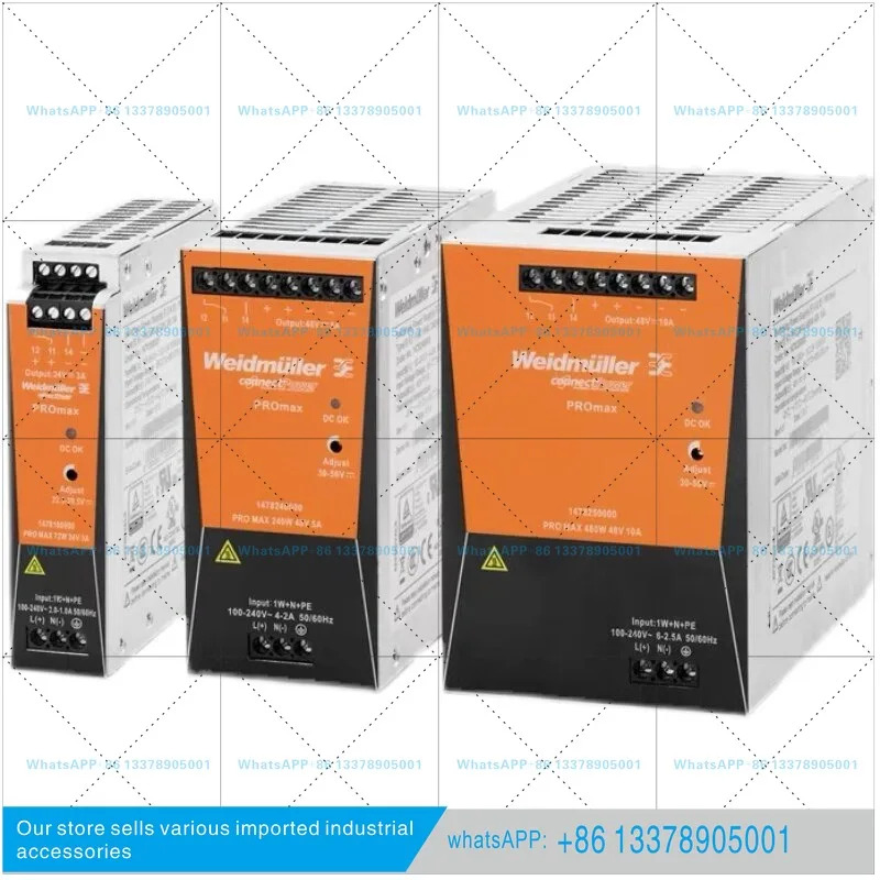Weidmller 스위칭 전원공급장치 PRO MAX 72W-120-180-240-480-960W24V