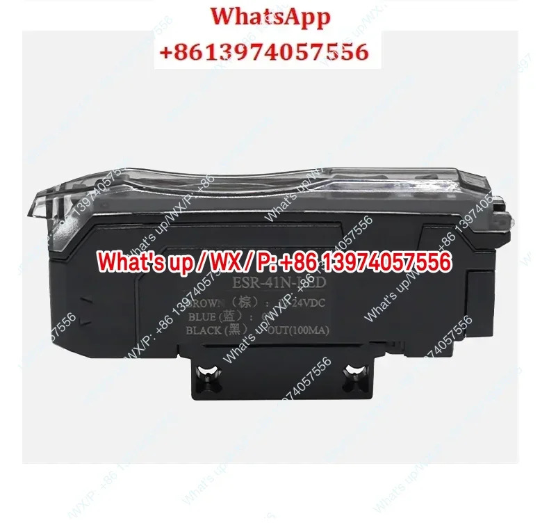 LED 광원 감지 섬유 증폭기 센서 ESR-41N-LED NPN PNP