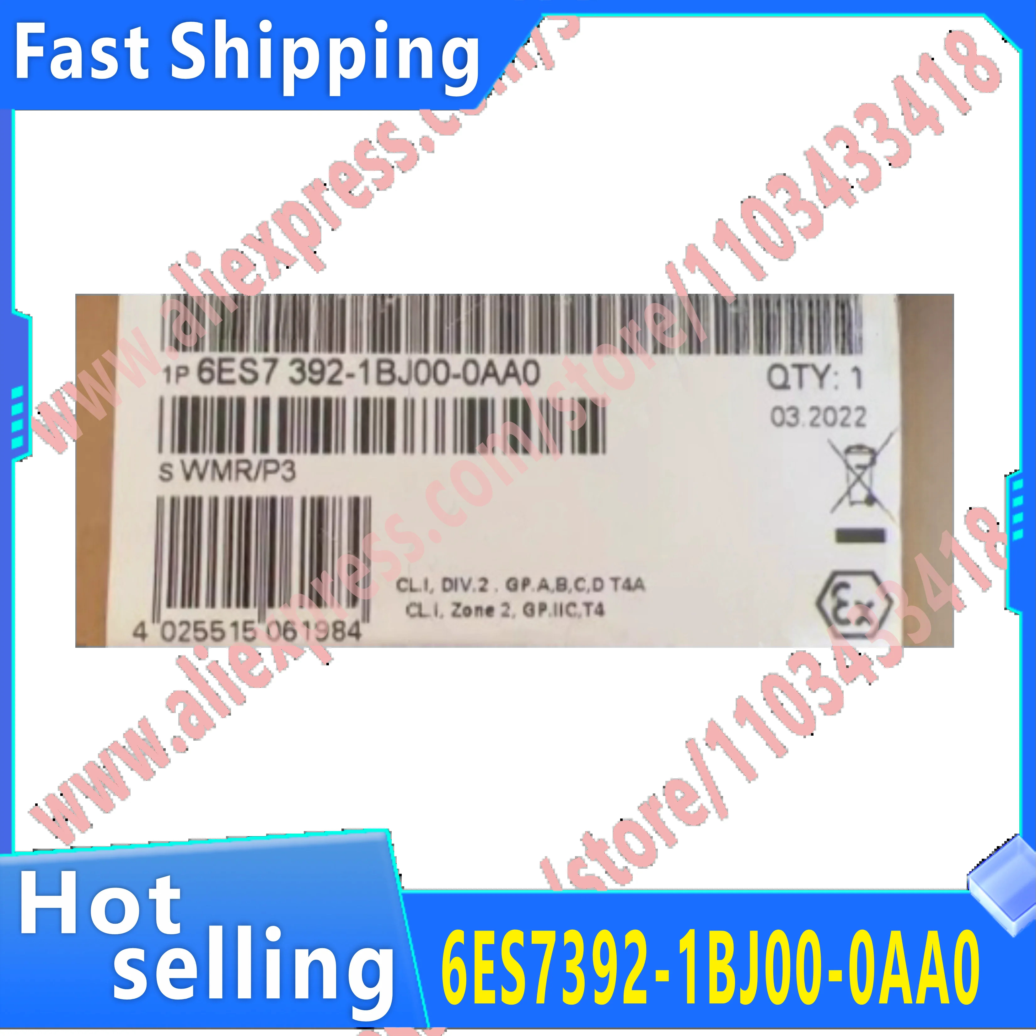 원본 6ES7392-1BJ00-0AA0 6ES7392-1BM01-0AA0 PLC 모듈