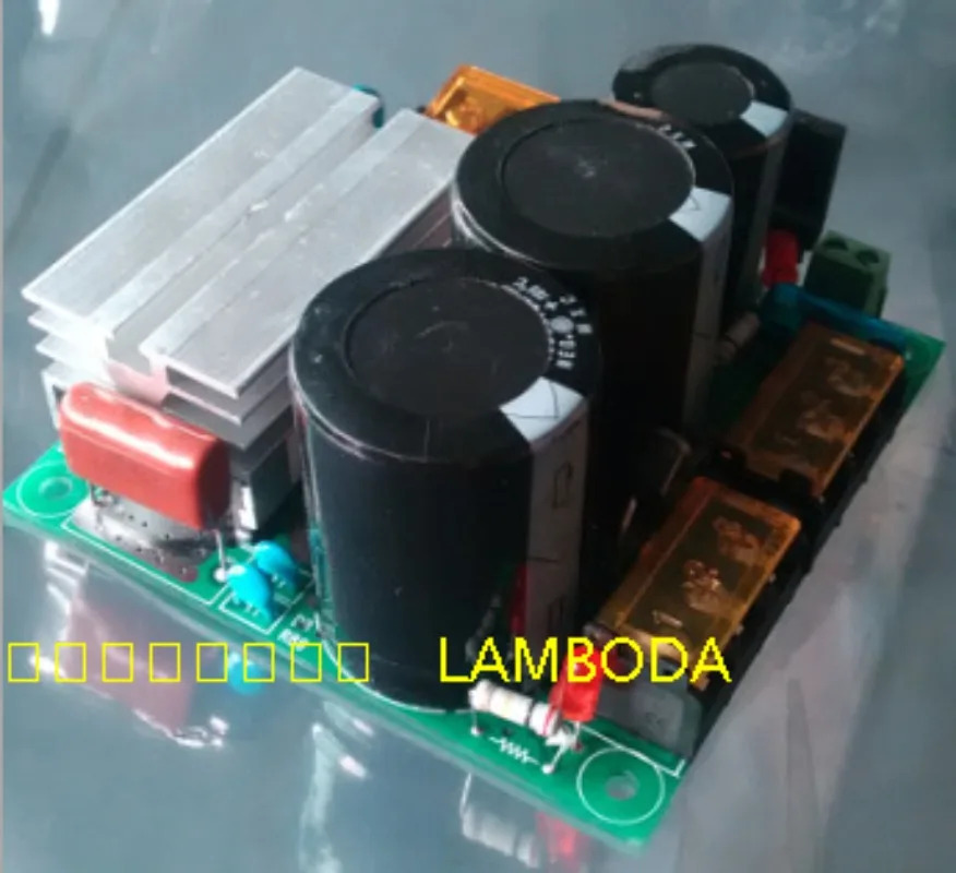 고전압 정류기 보드 220V AC 50A 브리지 스택 2 470UF 커패시터