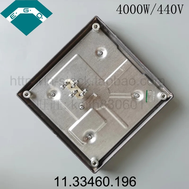 독일 E-GO 4000W 전기 히팅 플레이트 440V 마린 그릴 헤드 4KW 직11. 33460. 196