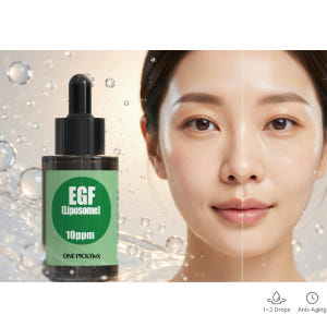 EGF 리포좀 원액 10ppm 30ml 원픽플렉스 피부 회복 항노화 FG... 솔직 후기 | 피부 타입별 분석 - 상품 이미지 3