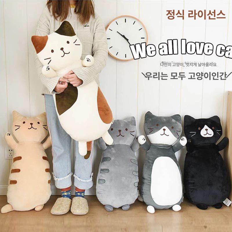 고양이 바디필로우인형 모찌 안고자는 쿠션 숙면 - 상세 이미지 2