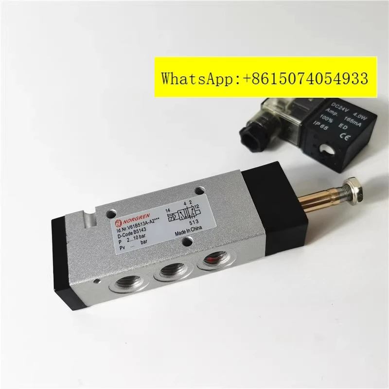 V61B513A-A2 솔레노이드 밸브 V60A513A-A213J V60A513A-A2 2위치 5방향 반전