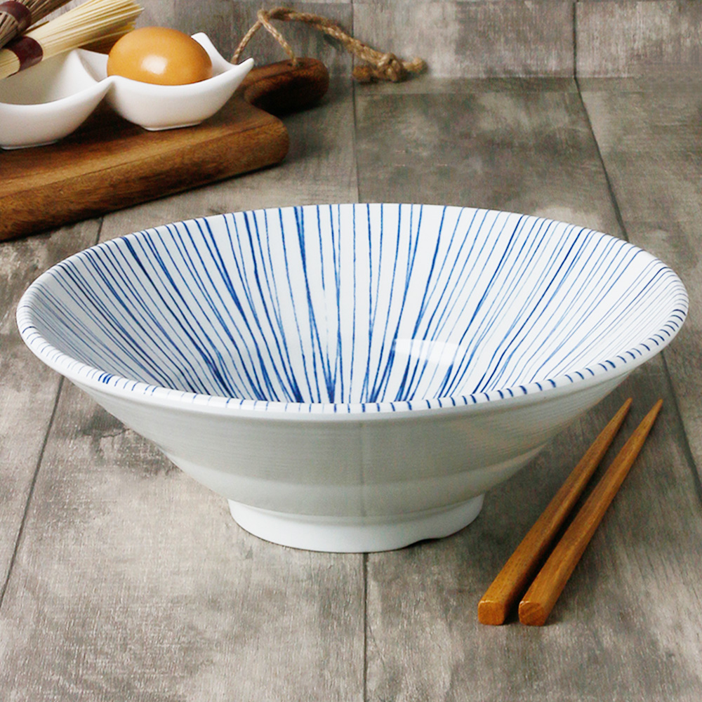 블루버드 멜라민 면기 일본 라멘 우동 라면 쌀국수 마라탕 그릇 20cm, 아시안 - 상세 이미지 2
