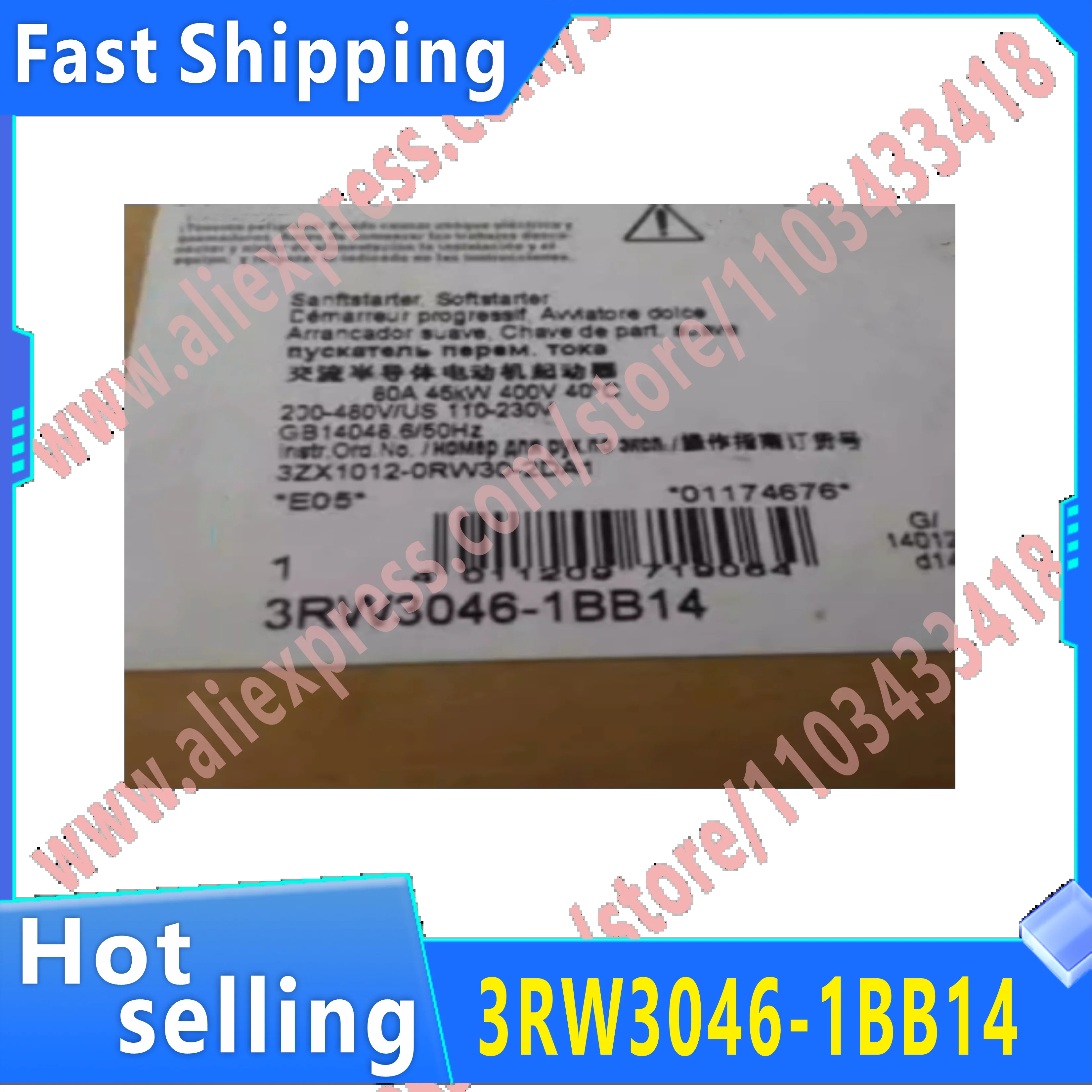 원본 3RW3046-1BB14 3RW3047-1BB14 3RW5055-6AB14 3RW5056-6AB14 3RW5073-6AB14 소프트 스타터