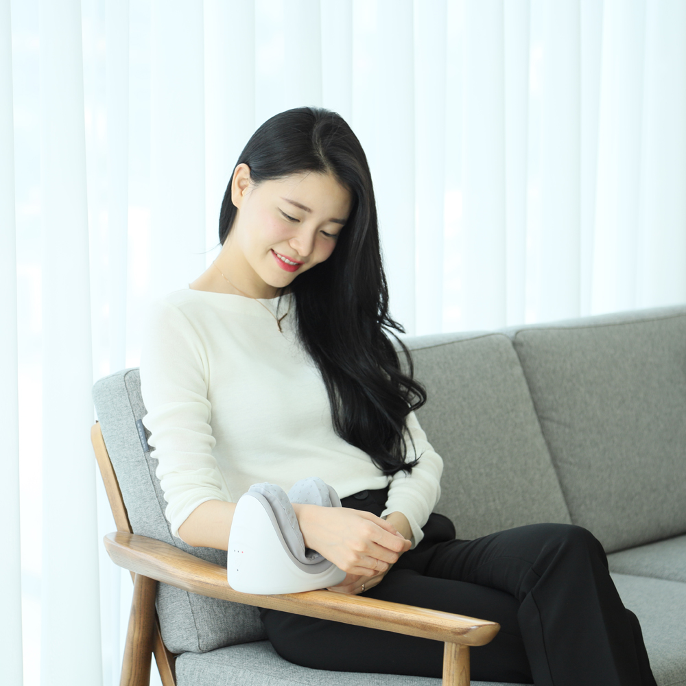 스완 무선 온열 공기압 손목 발목 안마기 마사지기 HS-303W - 상품 이미지