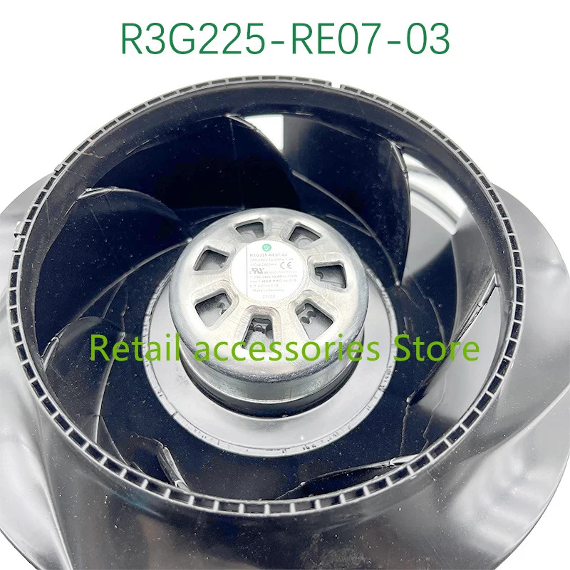 포장 오리지널 R3G225-RE07-03 AC220V G3G160-CU09-11 D2E146-AP50-E5 EC 특수 곡선 에어 청정기 팬