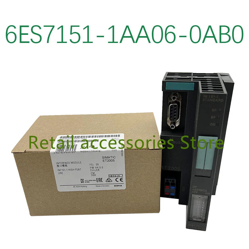 오리지널 6ES7 151-1AA06-0AB0 6ES7151-1AA06-0AB0 오리지널 산업용 신품