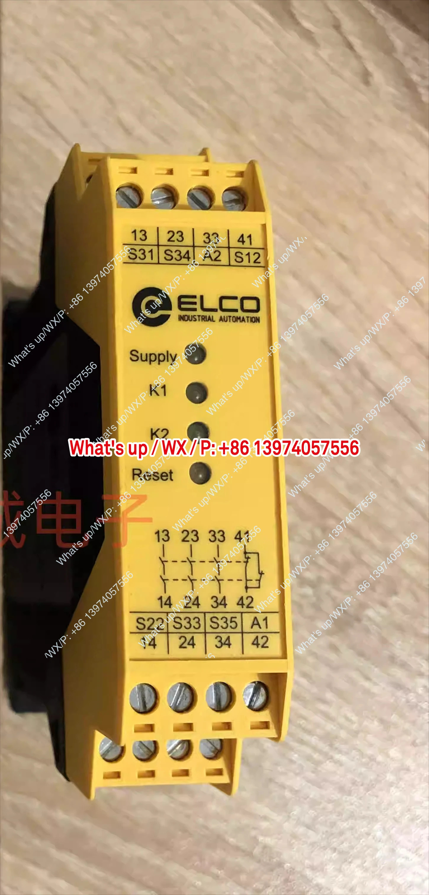 ELCO/Yike 안전 릴레이 SR22-31/24VUC/ESC 오리지널