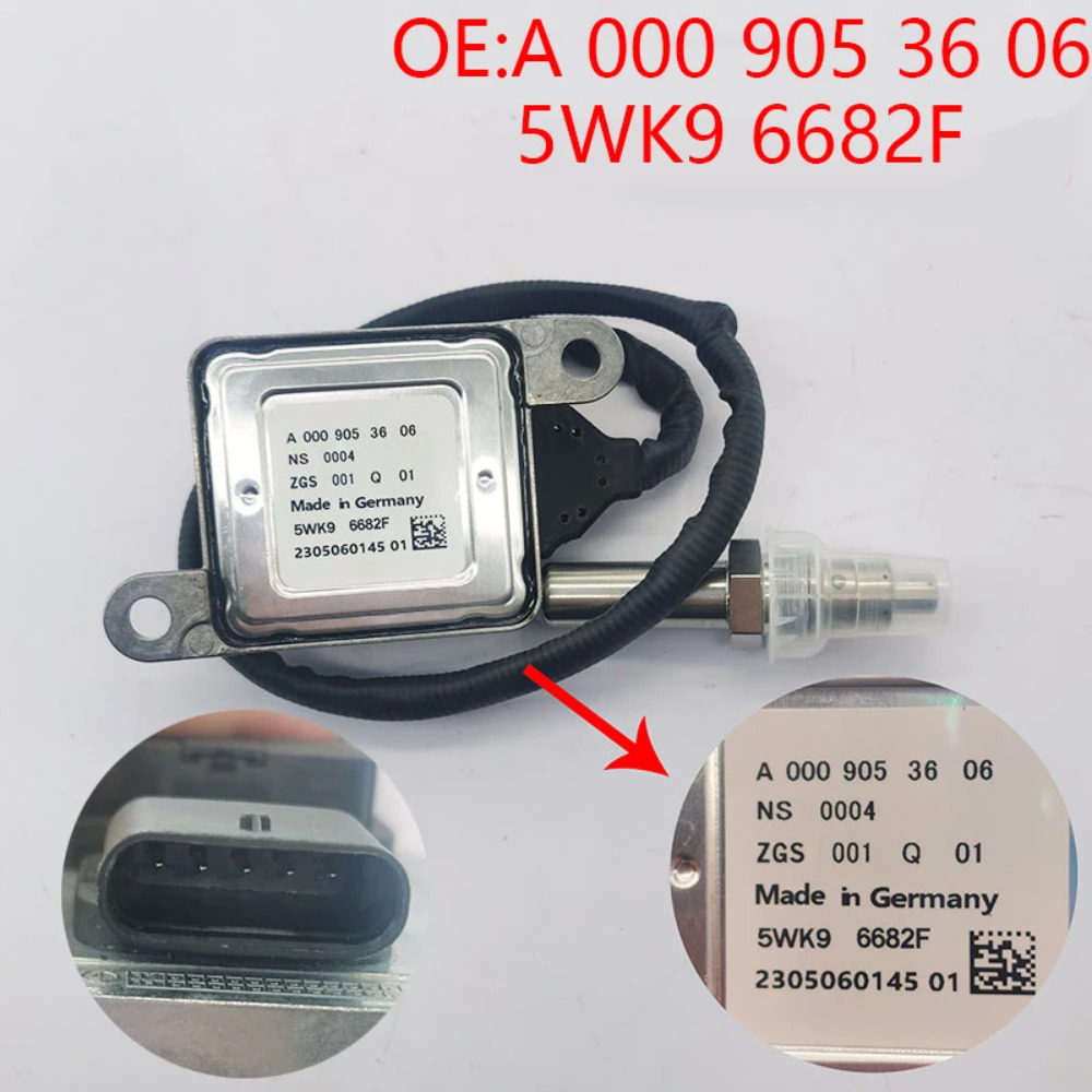 메르세데스-벤츠호환 자동차 부품질소 산소 센서 12v A0009053606 5WK96682F A 000 905 36 06 5W9 6682F