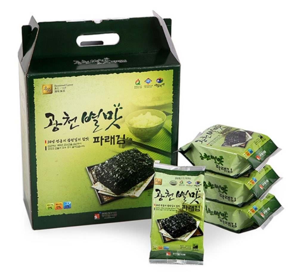 광천별맛김 식탁김 파래조미김 15g 15봉 - 상품 이미지