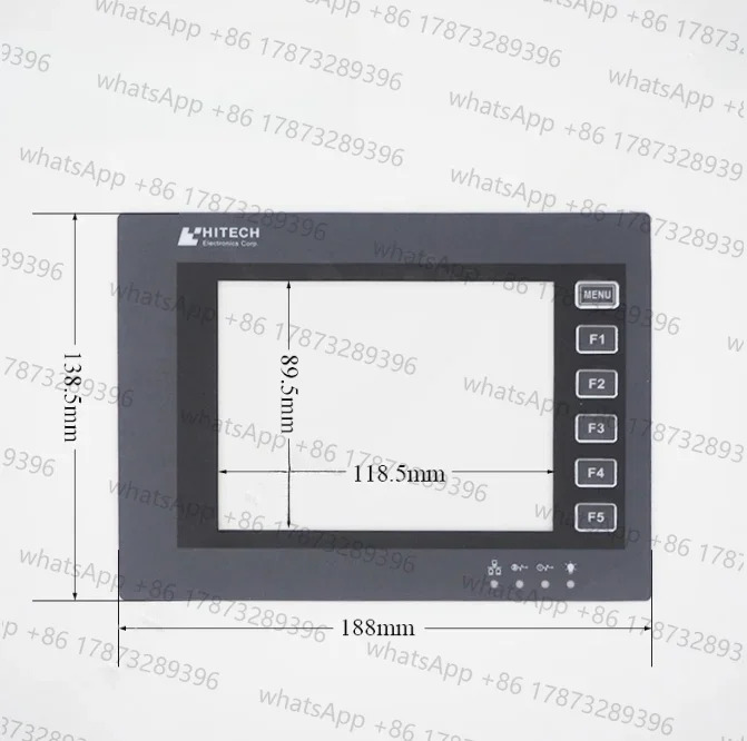 HITECH PWS6620S-N터치 스크린 패널 PWS6620S-P 터치 글래스 디지타이저 PWS6620T-N터치스크린 전면 오버레이