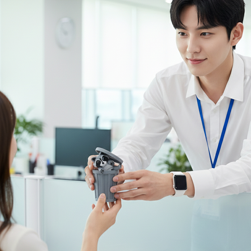 너구리 인형 3D프린터 자유관절 장난감 피규어 소품 선물용 - 상세 이미지 2