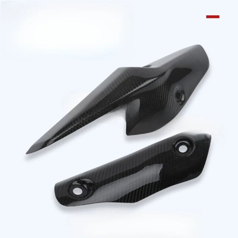 닌ZX4R/R 리얼 카본 배기 후드 파이프 단열 액세서리 부품