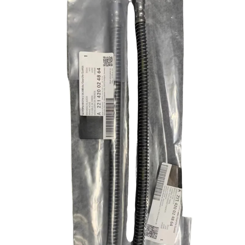 메르세데스 w222 w221 s450 s350 s500 s63 s65 s400 A2214200248 왼쪽 오른쪽 후면 브레이크 호스