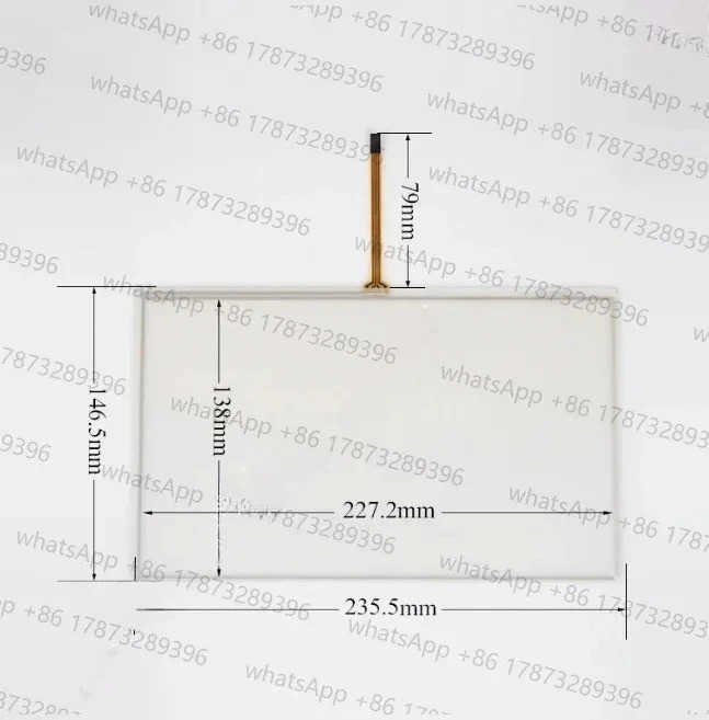 Samkoon SK-102AE SK-102AS 터치패드 오버레이 보호 필름SK-102AE 터치 스크린 패널 유리 디지타이저