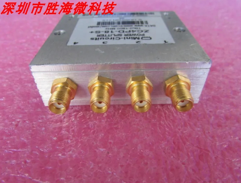 ZC4PD-18-S  ZC4PD-18-2 MINI 1-1.8GHz SMA 마더 RF 마이크로파 1-4 전력 분배기