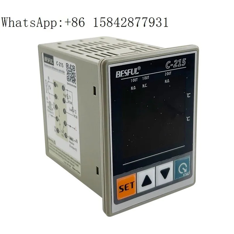 Bihe BESFUL 온도 차이 제어기 C-215 미터센서 라2개 LC215b