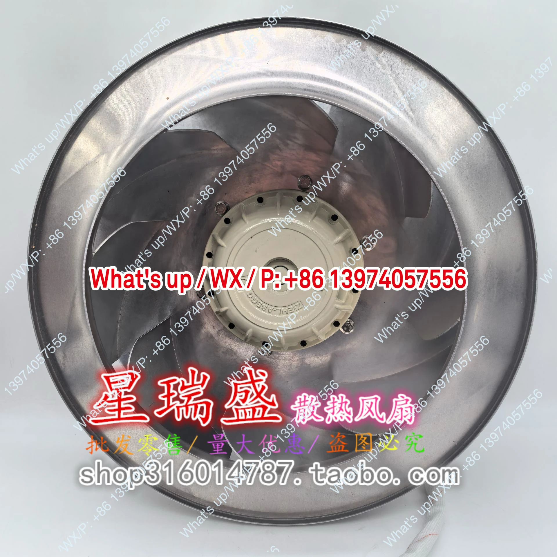 인버터 냉각팬 ZIEHL-ABEGG 원심 팬 RH35M-4DK.4C.1R 새