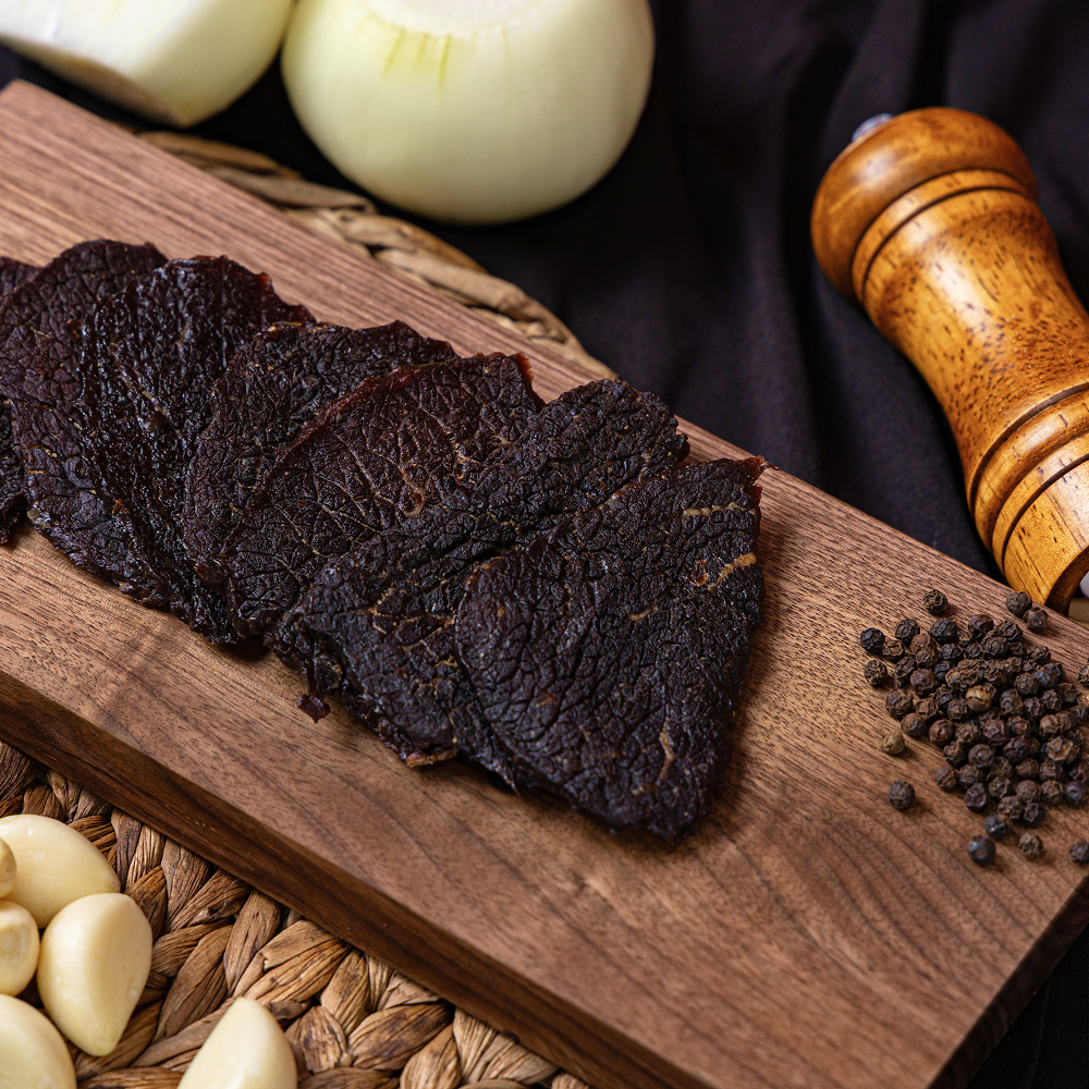무첨가제 검은색 수제한우육포 개별진공포장 소고기 비프칩 단백질 아이 간식 90g, 3개 이미지 3