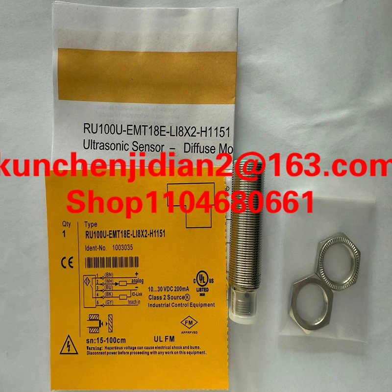 RU100U-EMT18E-LI8X2-H1151 오리지널 초음파 센서