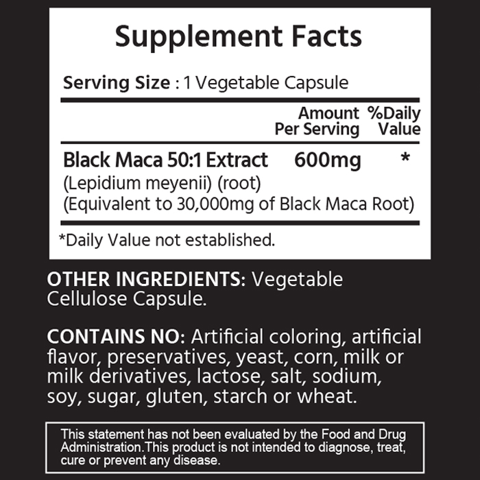마이라이프 내추럴스 페루비안 블랙마카 30000 mg 미국직배송 180캡슐, 2개 이미지 2
