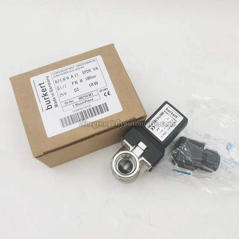 00246303 Burkert 6213 스테인레스 스틸 솔레노이드 밸브 00135229 00221765 00178902 00178911