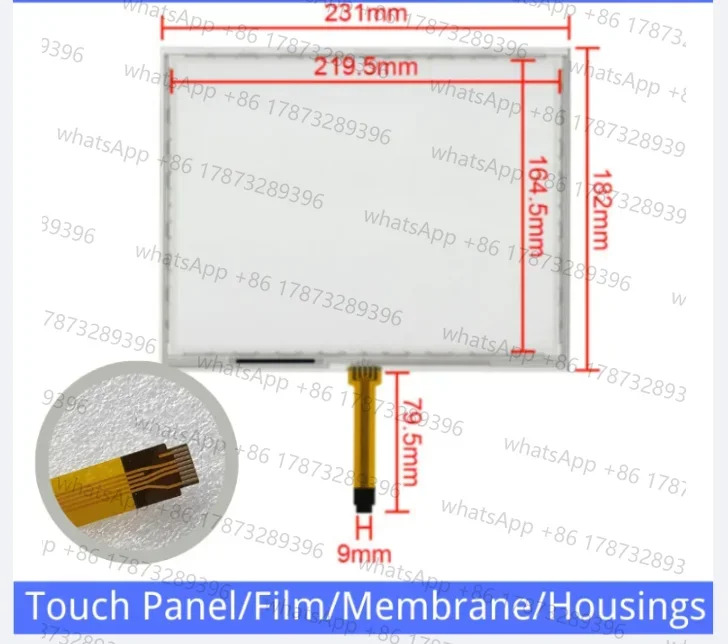 PH412095009 LT104AC54000 터치 패드터치 스크린 패널 유리 디지타이저