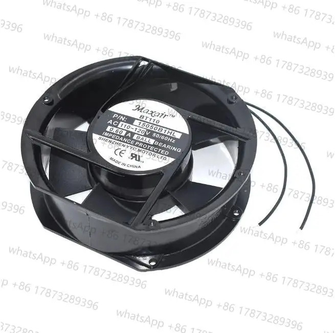 된 쿨러 15050B2HL AC 냉각팬 15050B1HL 110V 220V-240V 0.22/0.21A 34W 2800RPM 172x150x50mm 2선