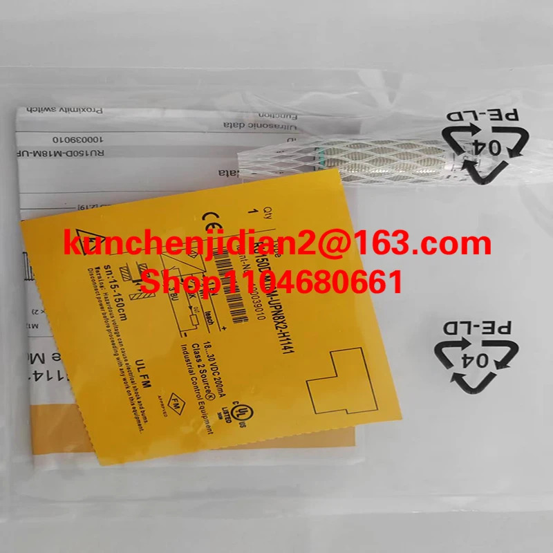 RU150D-M18M-UPN8X2-H1141 오리지널 초음파 센서